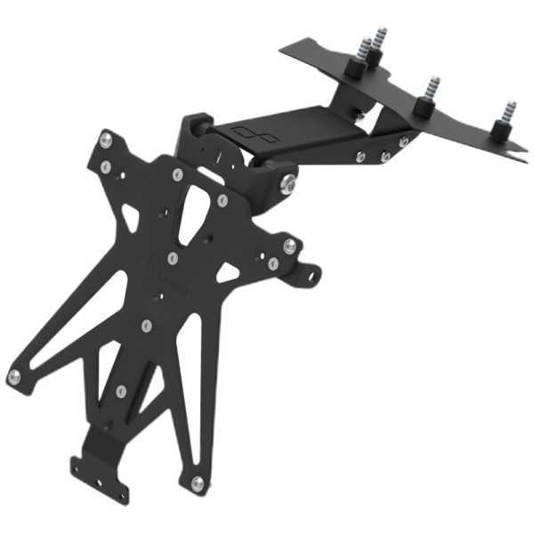 Support de plaque LIGHTECH réglable noir Suzuki GSX-R 250
