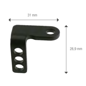 Support Bocal LIGHTECH - Noir