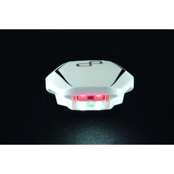 Eclairage de plaque LED LIGHTECH Python couvercle blanc entraxe 26mm