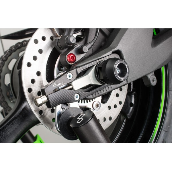 Tendeur de chaine LIGHTECH noir Kawasaki ZX10R - TEKA002NER