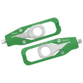 Tendeur de chaîne LIGHTECH vert Kawasaki ZX10R