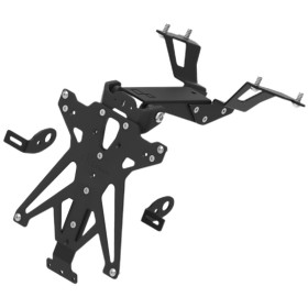 Support de plaque réglable LIGHTECH noir Suzuki GSX-R1000