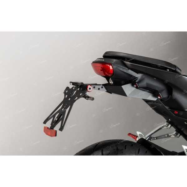 Kit support de plaque réglable LIGHTECH noir Honda CB300