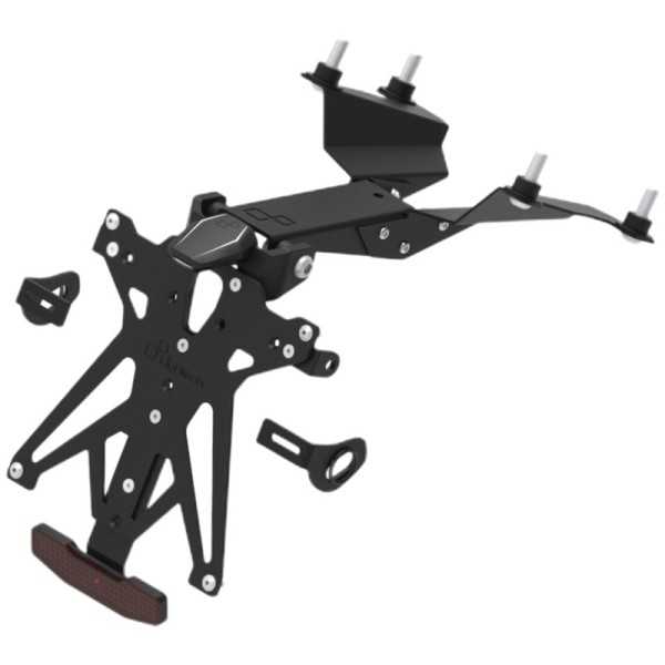 Kit support de plaque réglable LIGHTECH noir Honda