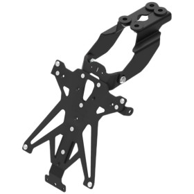 Support de plaque LIGHTECH noir reglable - TARKA115