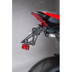 Support de plaque LIGHTECH réglable noir Yamaha R1