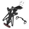 Support de plaque LIGHTECH réglable noir Yamaha R1