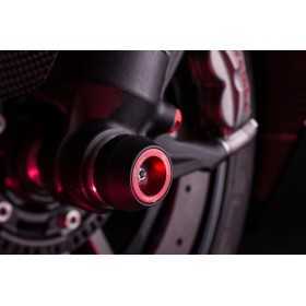 Protection de fourche et bras oscillant (axe de roue) LIGHTECH rouge Ducati Panigale 1199