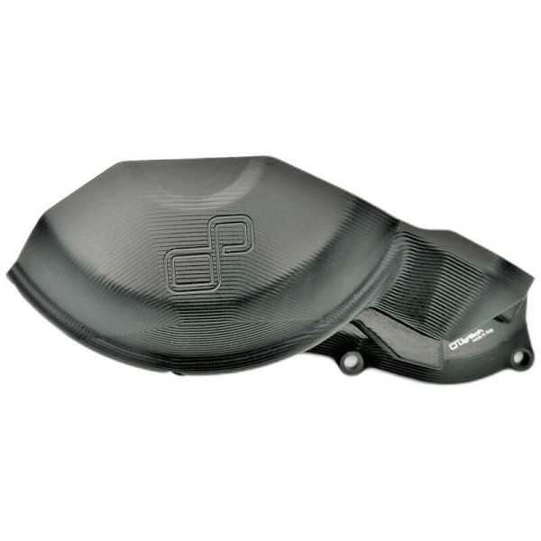 Couvre-carter droit embrayage LIGHTECH - noir Aprilia Tuono/RS660