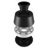 Tampon de protection LIGHTECH noir Aprilia Tuono V4