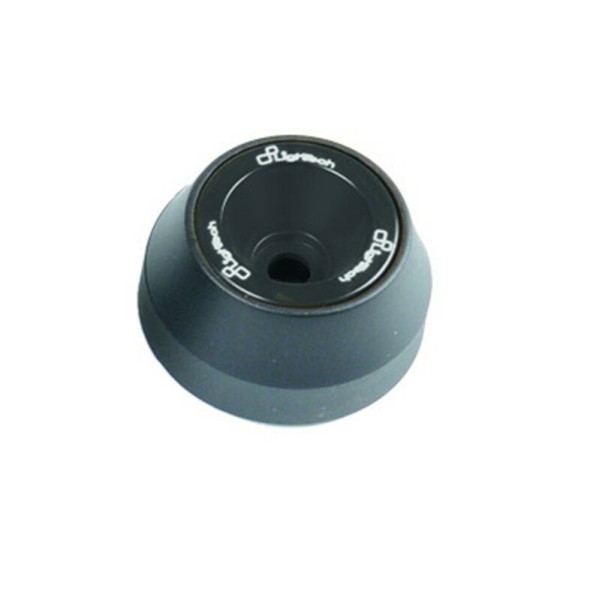 Protections fourche et bras oscillant (axe de roue) LIGHTECH noir Kawasaki Z1000 - ARKA104NER