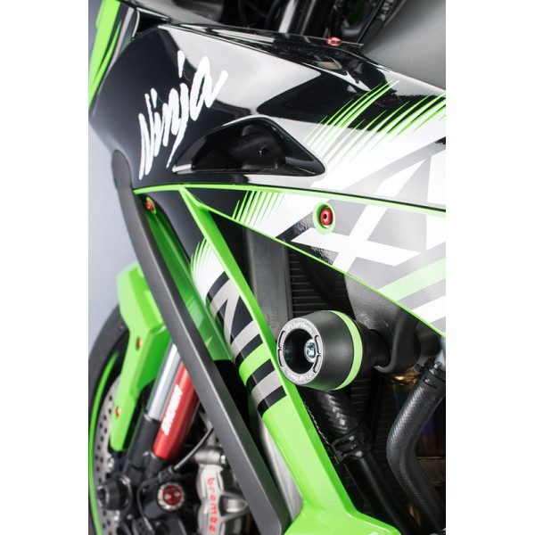 Tampon de protection LIGHTECH noir Kawasaki Zx10-R