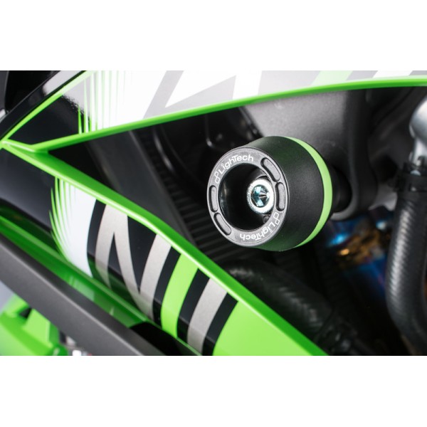 Tampon de protection LIGHTECH noir Kawasaki Zx10-R