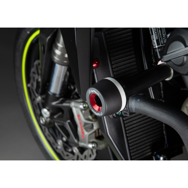 Tampon de protection LIGHTECH noir Triumph Street Triple 675