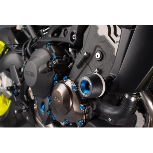 Tampons de protection LIGHTECH noir Yamaha MT-09