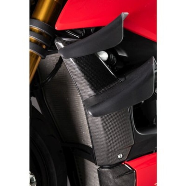 Protection de radiateur LIGHTECH carbone