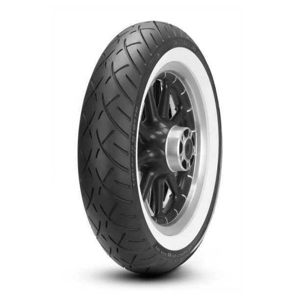 Pneu METZELER ME888 Marathon Ultra F WW Reinf Flancs Blancs 120/70 B 21 M/C 68H TL