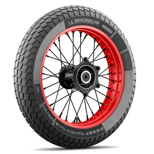 Pneu MICHELIN POWER SUPERMOTO RAIN 120/80 R 16 M/C NHS TL