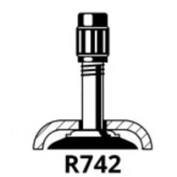 Chambre à air MICHELIN SCOOTER (8B 4 VALVE 742) 3.50-8 , 4.00-8