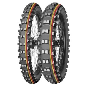 Pneu MITAS TERRA FORCE-MX SM 120/80-19 NHS 63M TT SOFT TO MEDIUM RED YELLOW