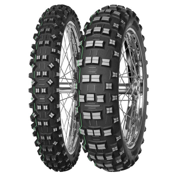 Pneu MITAS TERRA FORCE-EF 140/80-18 70R TT SUPER LIGHT GREEN
