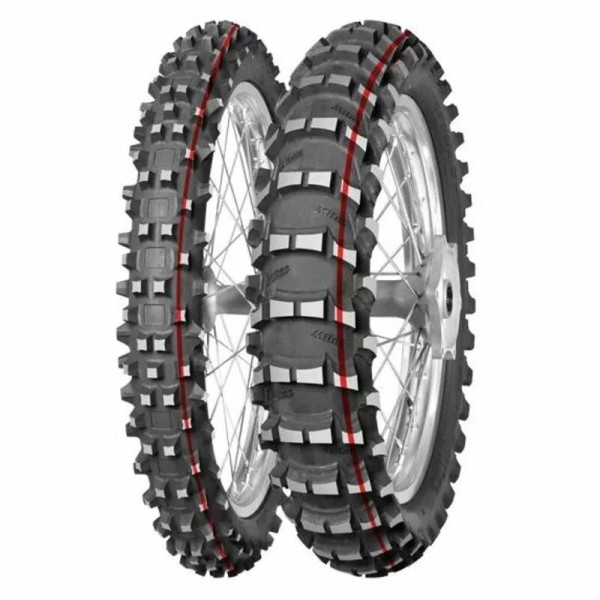 Pneu MITAS TERRA FORCE-MX SAND 80/100-21 NHS 51M TT SAND RED RED