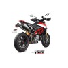 Silencieux double MIVV X-M1 - titane/inox Ducati Hypermotard 950/SP