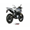 Silencieux MIVV GP Pro Steel Black/casquette inox BMW G310GS
