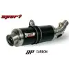 Silencieux MIVV GP carbone Triumph Speed Triple 1050