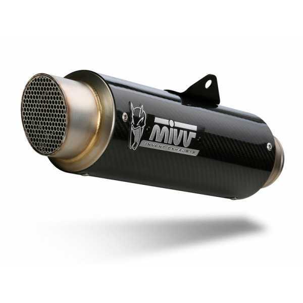 Silencieux MIVV GP Pro carbone/casquette inox Suzuki GSX250R