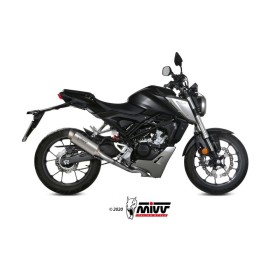 Ligne complète MIVV GP Pro titane/inox - Honda CB125R