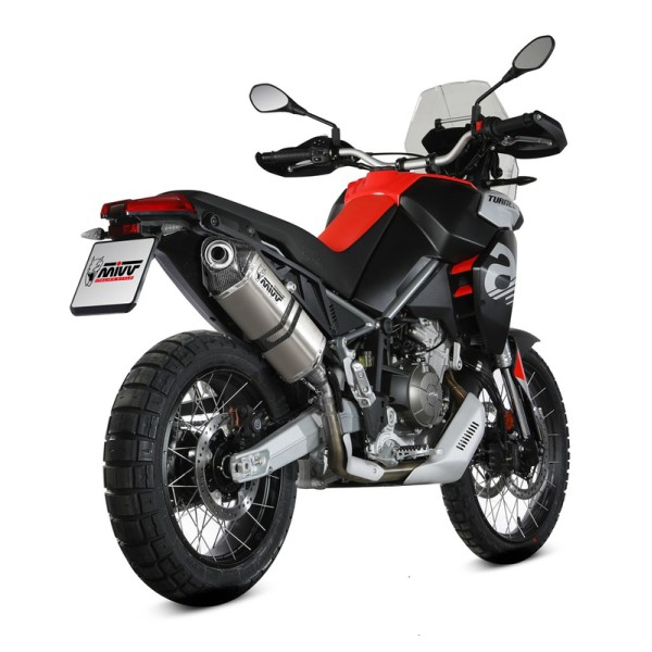 Silencieux MIVV Speed Edge Slip-On acier inoxydable - Aprilia Tuareg 660