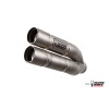 Silencieux MIVV Double Gun titane - Benelli 502C