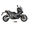 Silencieux MIVV Delta Race inox /casquette carbone Honda X-ADV 750