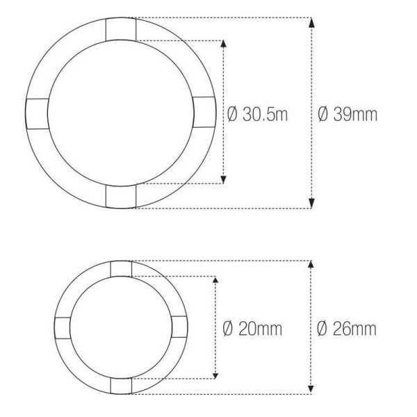 Douille à créneaux MOTION PRO Kawasaki