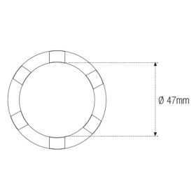 Douille à créneaux MOTION PRO Ø47mm