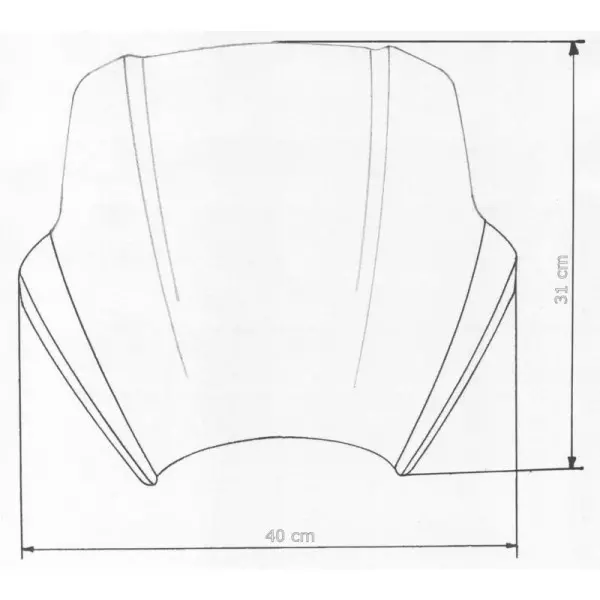 Bulle MRA Speed-screen Naked Bike SPS - Naked Bikes