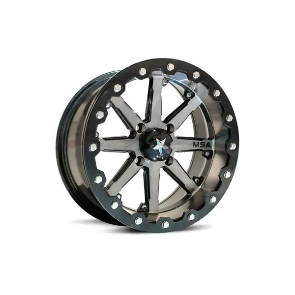 Jante MSA WHEELS M21 Lok Utility - argent/noir 15X7