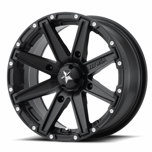 Jante MSA WHEELS M33 Clutch Utility - noir 14x7