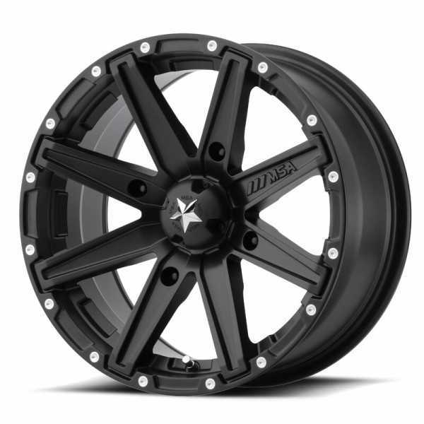 Jante MSA WHEELS M33 Clutch Utility - noir 14x7