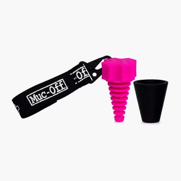 Bouchon de pot d'échappement pour moto MUC-OFF