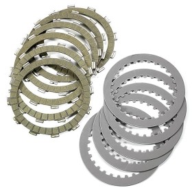 Kit disques garnis + lisses d\'embrayage NEWFREN Performance