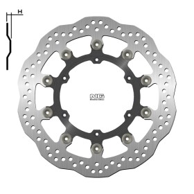 Disque de frein NG BRAKE DISC Pétale Flottant - 1224XG