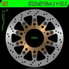 Disque de frein NG BRAKE DISC flottant - 022