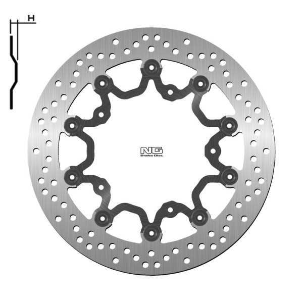 Disque de frein NG BRAKE DISC Flottant - 1205