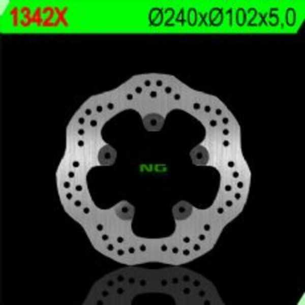 Disque de frein NG BRAKE DISC pétale fixe - 1342X