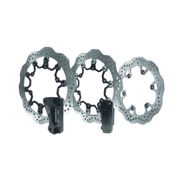Kit disque de frein Oversize NG BRAKE DISC pétale flottant - 298 KITTMAX
