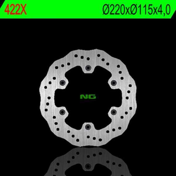 Disque de frein NG BRAKE DISC pétale fixe - 422X