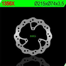 Disque de frein NG BRAKE DISC pétale fixe - 1356X