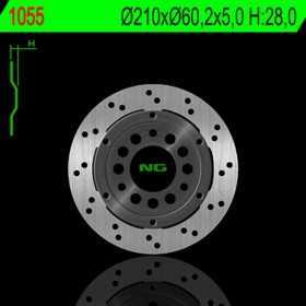 Disque de frein NG BRAKE DISC flottant - 1055